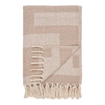 Adana Plaid - Taupe/Beige, Baumwollpolyester, 130x180 cm