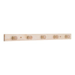 Abano Garderobe - Garderobenständer, Pappel, Natur, L:70 cm