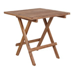 Bilbao Beistelltisch – Natur, Teak, 50 x 50 x 50 cm