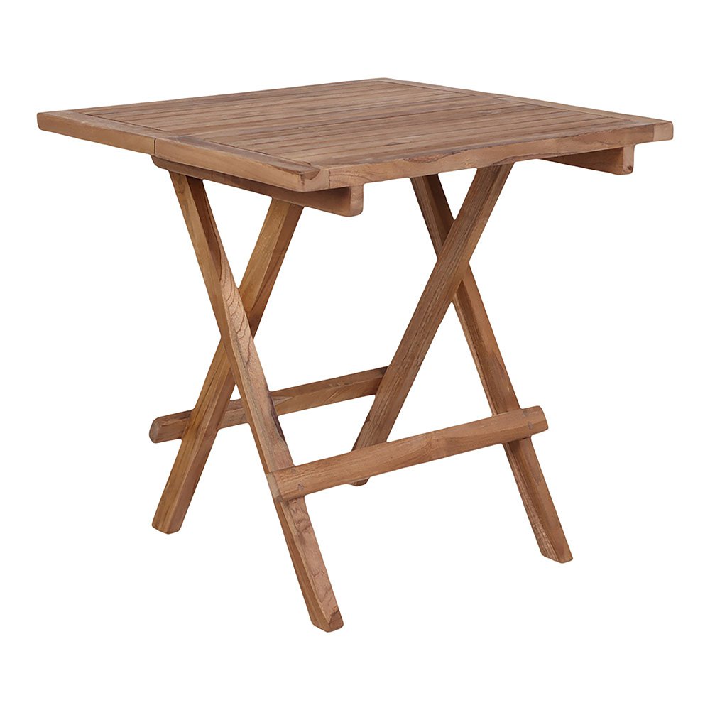 Bilbao Beistelltisch – Natur, Teak, 50 x 50 x 50 cm
