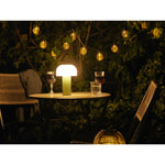 Soham LED-Lampe, wiederaufladbar, weiß/grün
