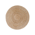 Bombay-Teppich – geflochtene Jute, natur – Ø90 cm