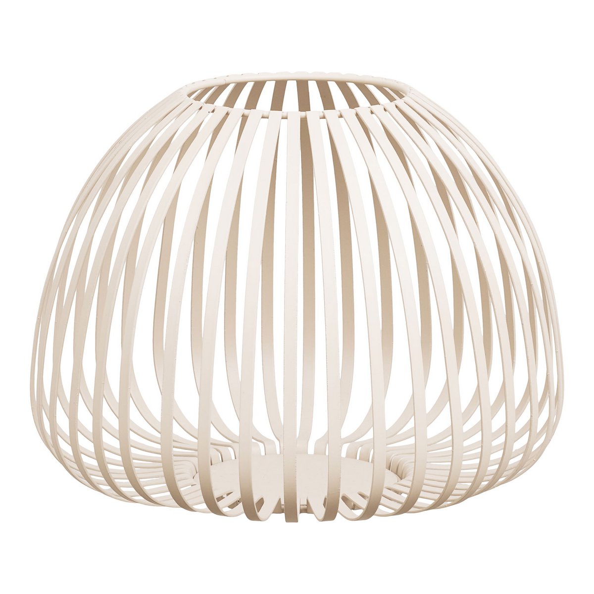 Stoense Laterne, Metall, beige, ø25x19 cm