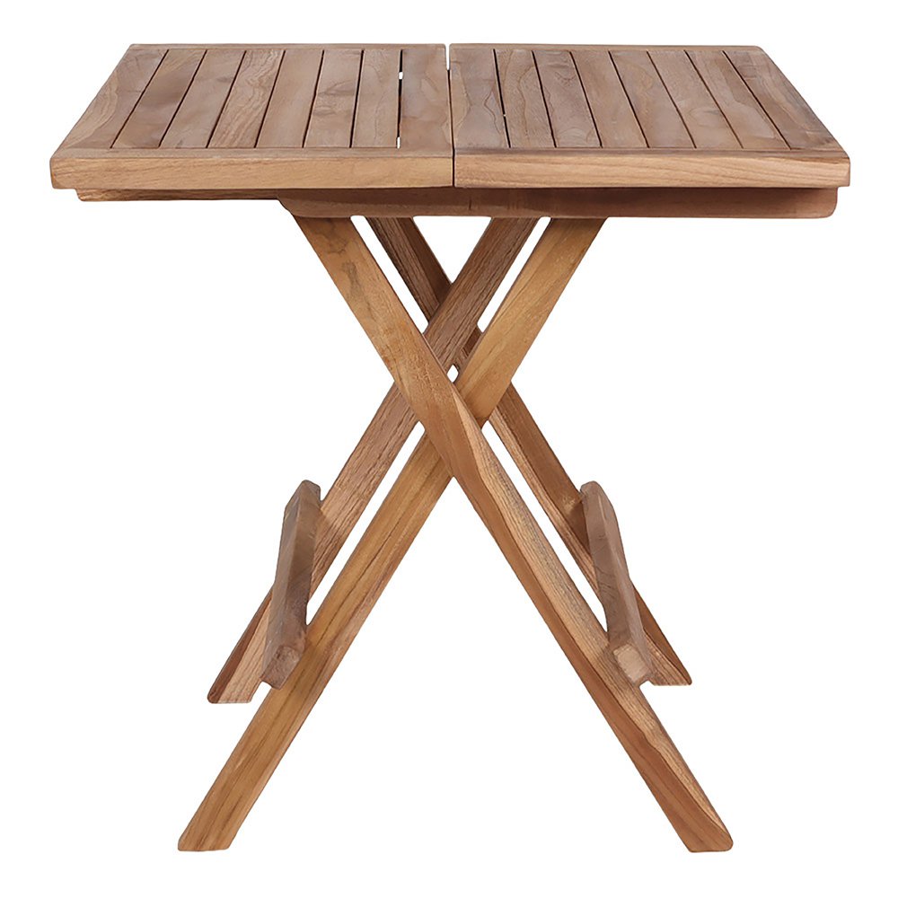 Bilbao Beistelltisch – Natur, Teak, 50 x 50 x 50 cm