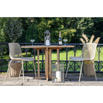 Branson Gartenstuhl – Sand, stapelbar, 55 x 46,5 x 82 cm – 4er-Set