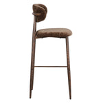 Japandi Bar Stuhl Umber (Set von 2)