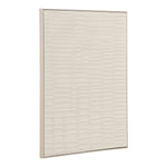 Ena Relief Wanddekoration, beige, 60x80 cm