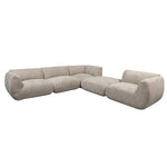 Sofa Amsterdam 5-teiliges Ecksofa Latte