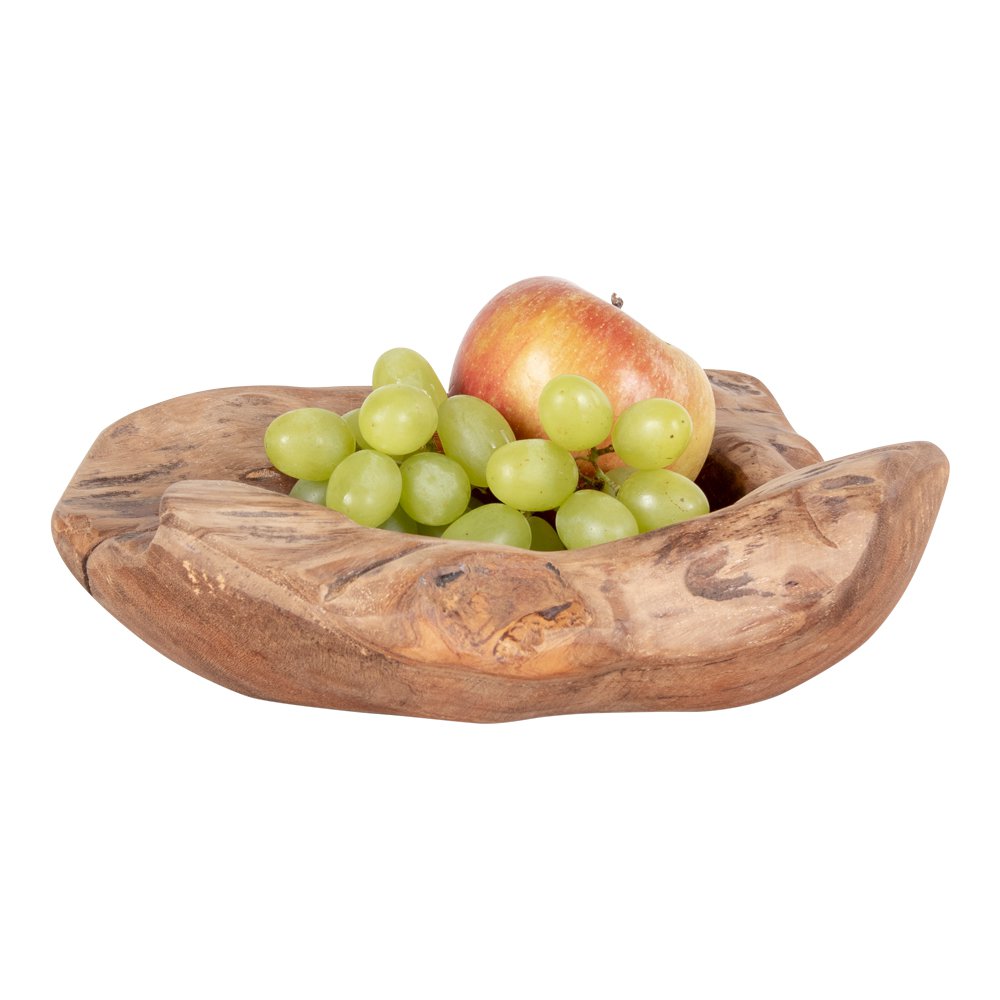 Rio Schüssel - Teak, Natur, Ø20x8 cm