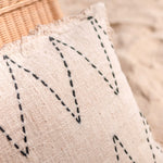 Handgewebter Kissenbezug 40x40/50x50 cm | Zierkissen | Sofakissen PITU aus Baumwolle