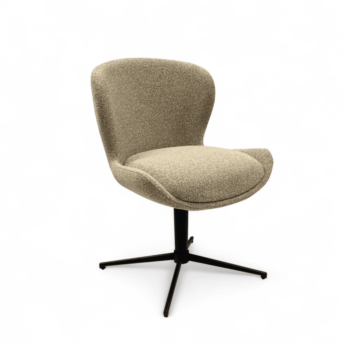 4er Set Esszimmerstühle - Drehbar - Beige