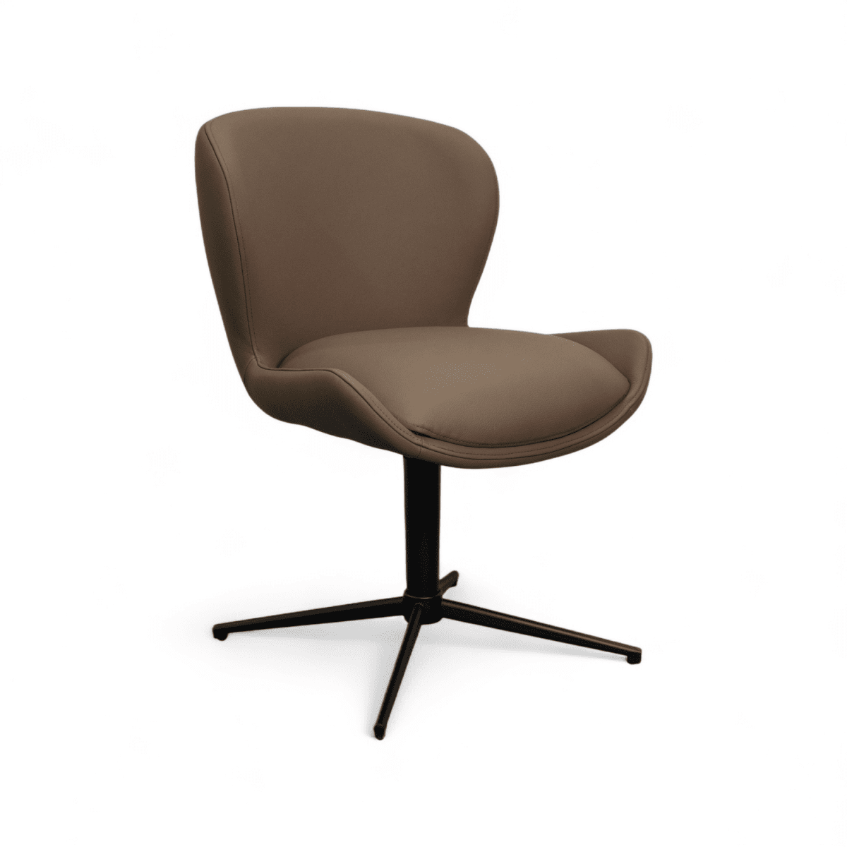 4er Set Esszimmerstühle - Drehbar - Taupe