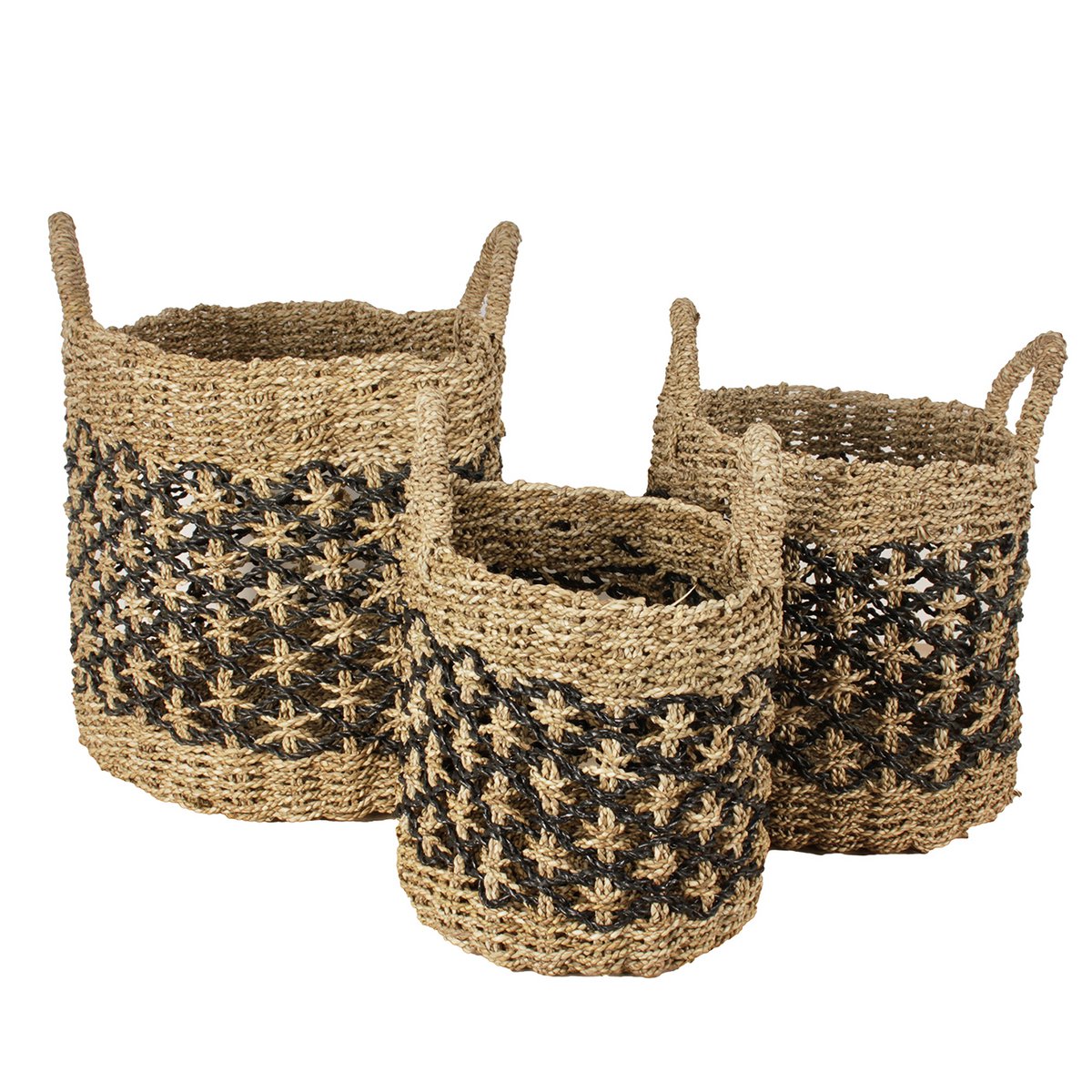Korbsterne 3er-Set