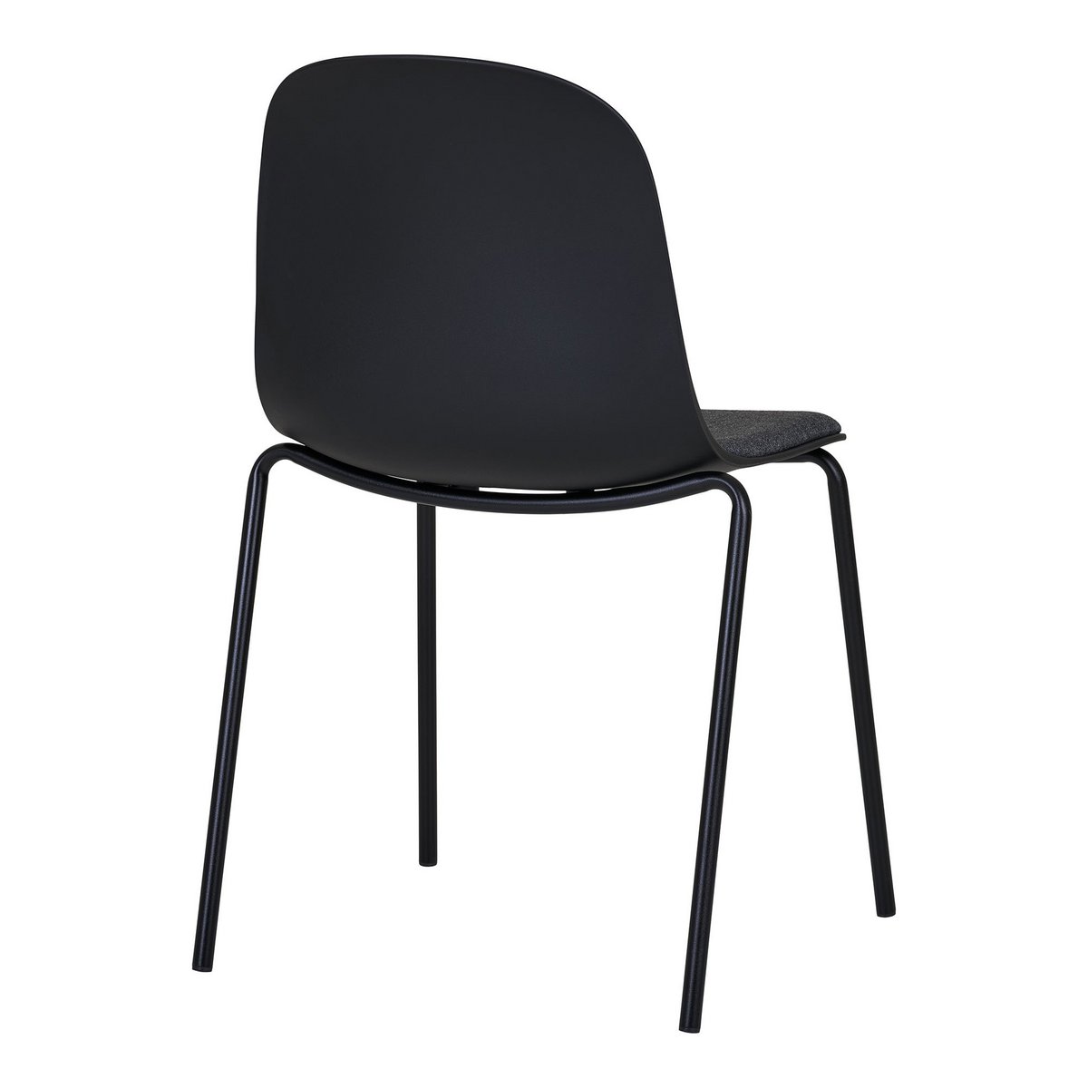 Madalena Esszimmerstuhl – Schwarz, 53 x 50 x 85 cm – 2er-Set