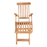 Arrecife Teak-Liegestuhl – Natur, Teak, 150 x 60 x 95 cm