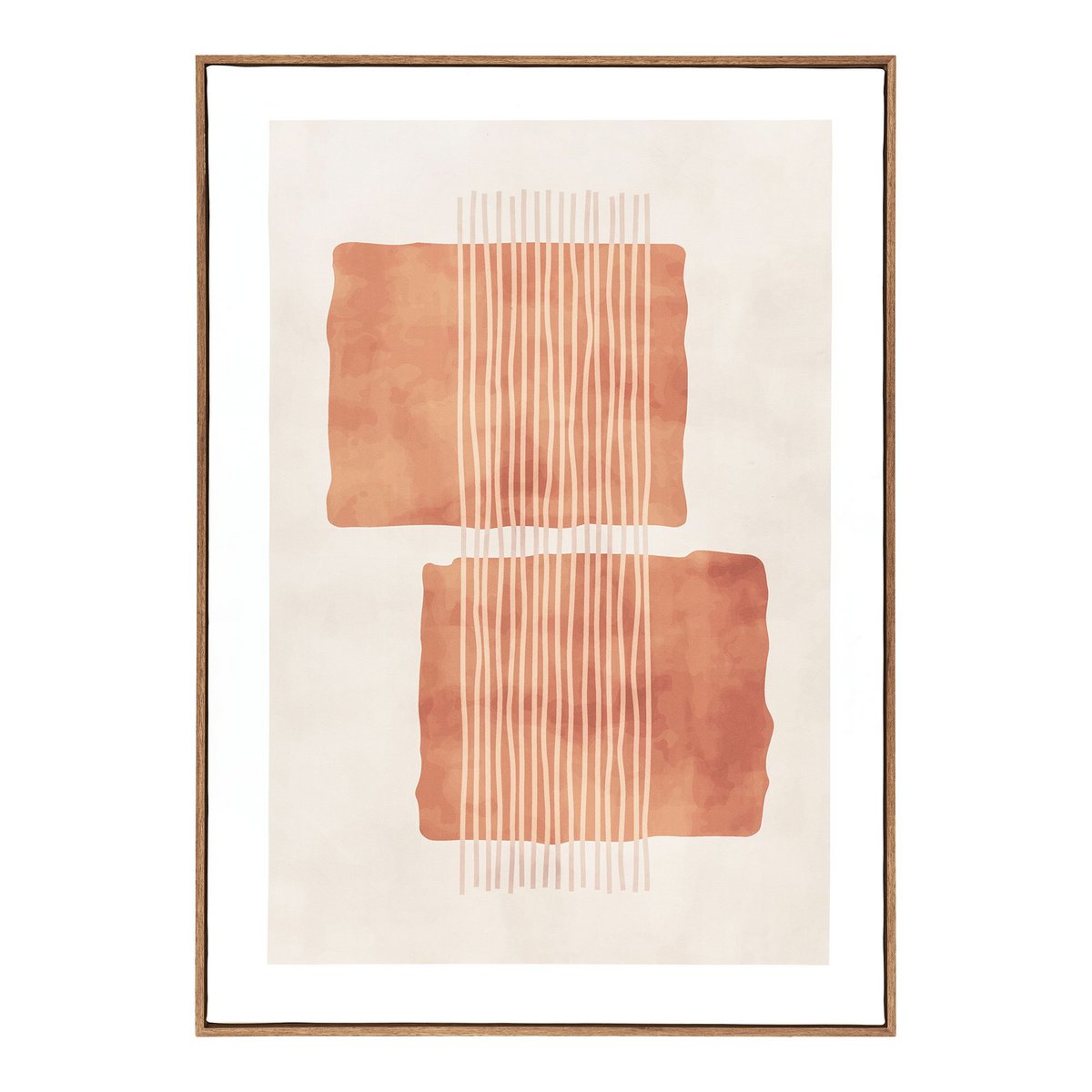 Mina Canvas-Druck, Leinwand, beige/braun, Nr.2, 50x70 cm