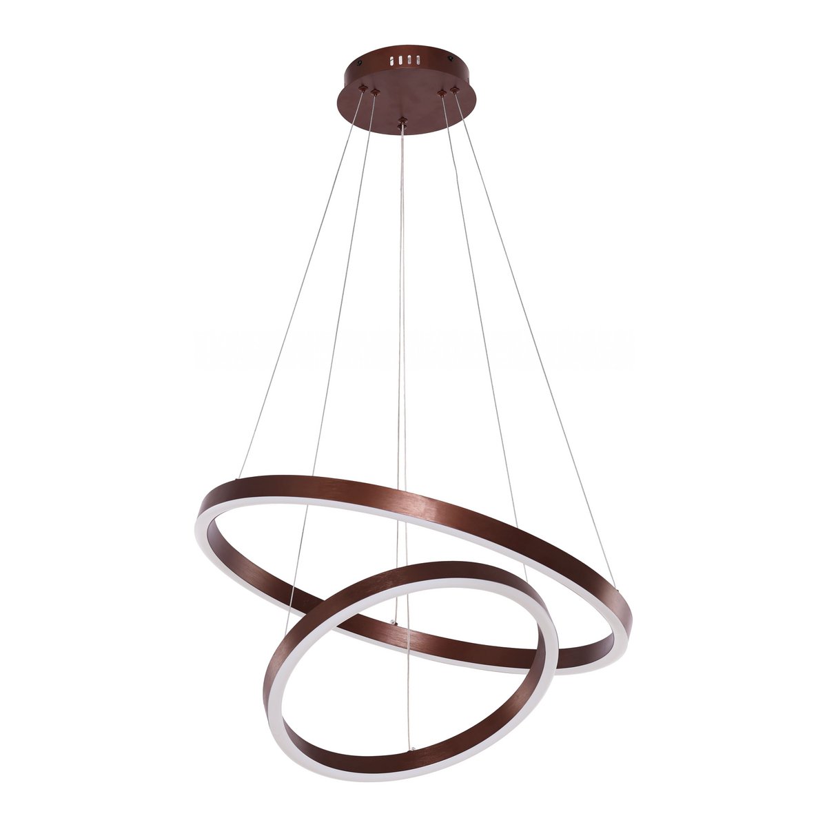 Hängende Lampe Neo Kaffee | 2-Ring 40+60 cm