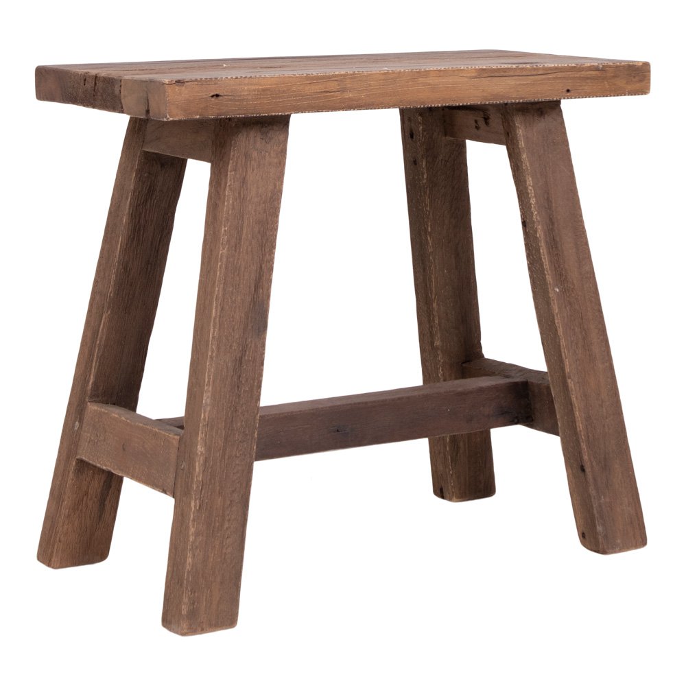 Barcelona Bank – Natur, Teak, 50 x 25 x 45 cm