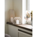 Stoense Laterne, Metall, beige, ø24,5x40 cm