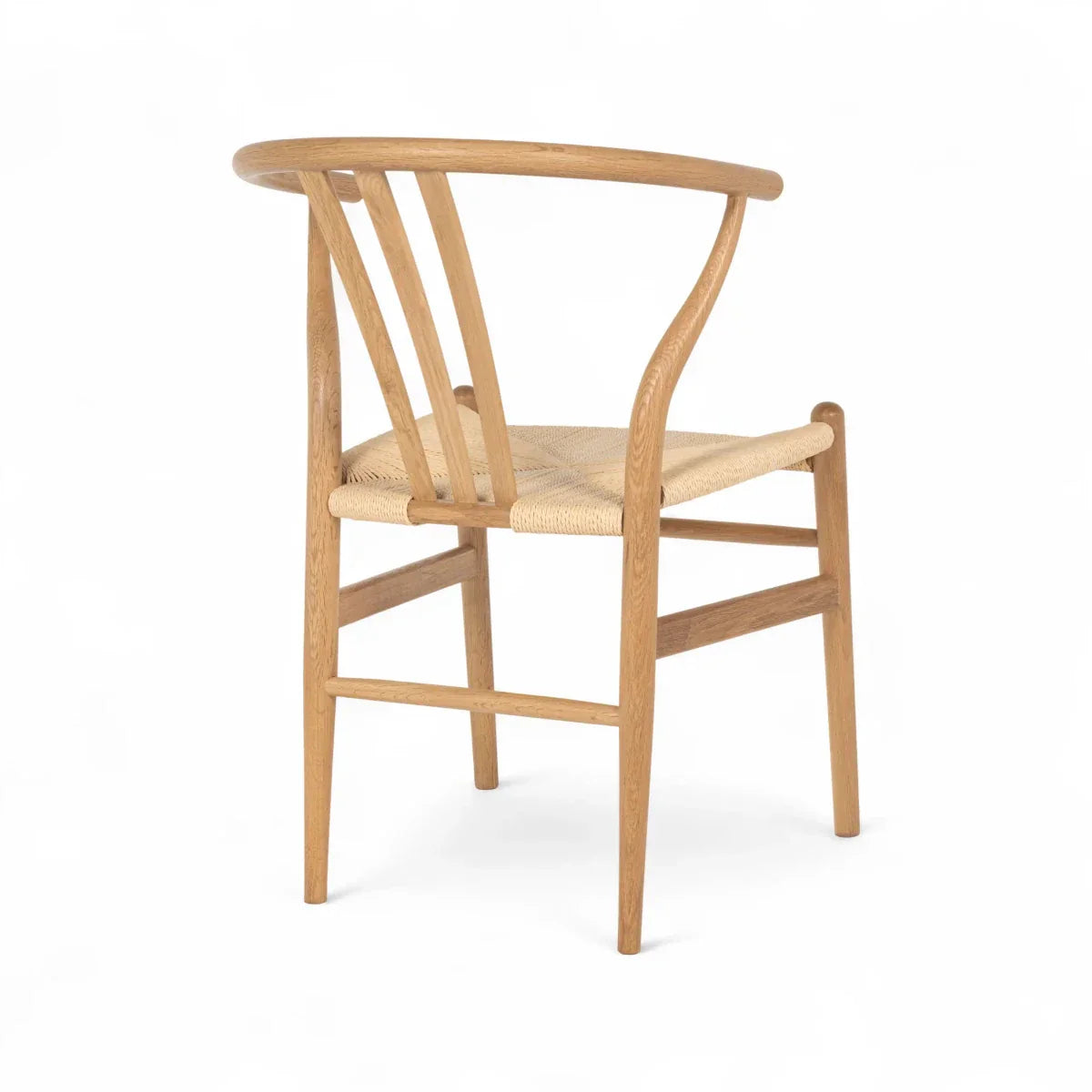 6er Set Esszimmerstühle Nikoline mit Geflechtsitz - Wildeiche