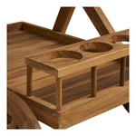 Pasaku Teewagen, Teak, natur, 86x50x81 cm
