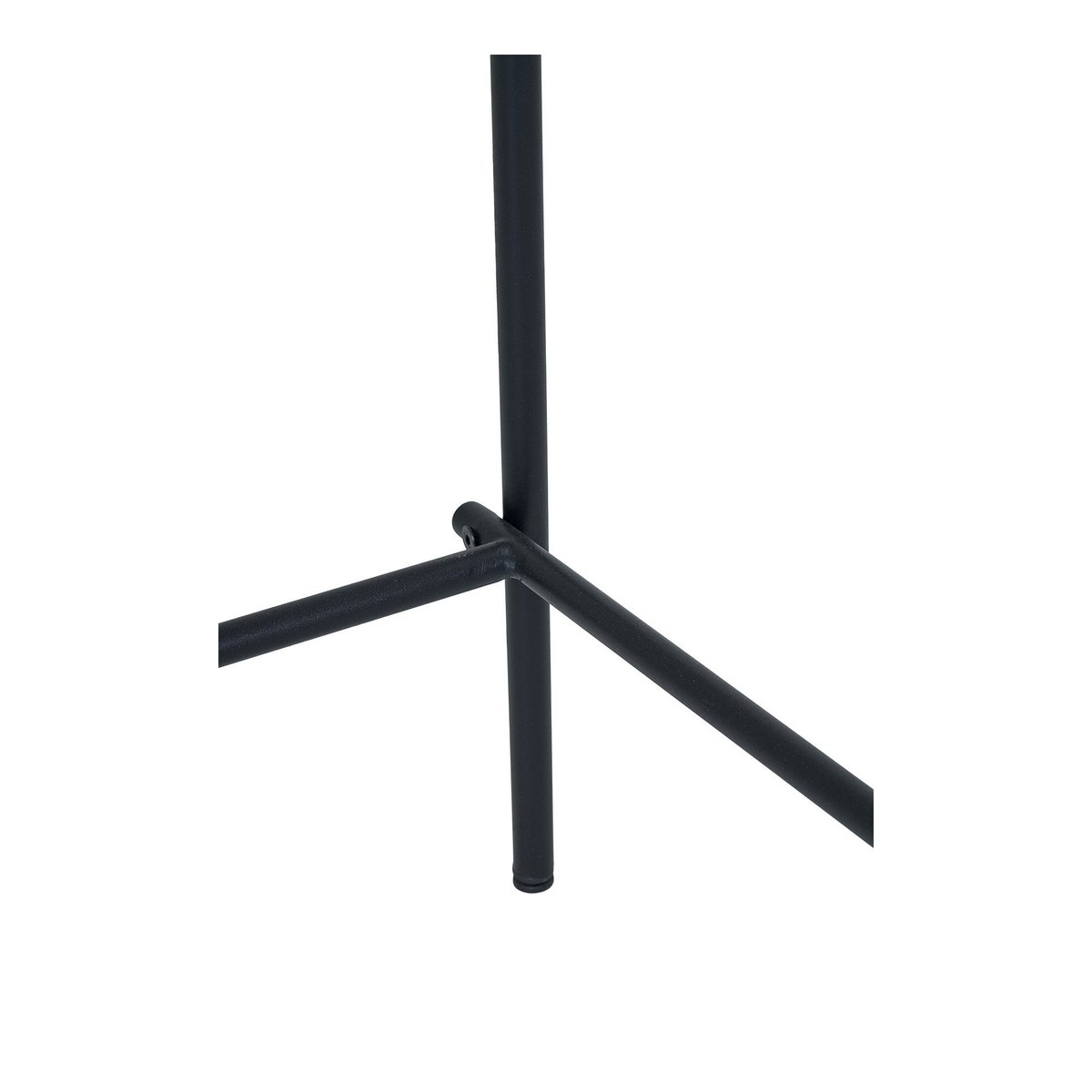 Estepona Counter Chair – Natur/Braun/Schwarz, Stahl, Polyester, Sperrholz, 49 x 42,5 x 95 cm – 2er-Set