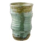Vase, Keramik, grün, ø22x34,5 cm