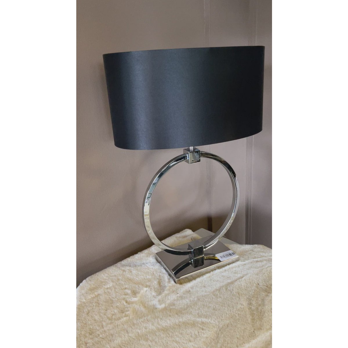 Ringlampe Chrom S