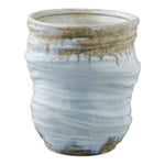 Vase, Keramik, hellblau, ø19,5x22,5