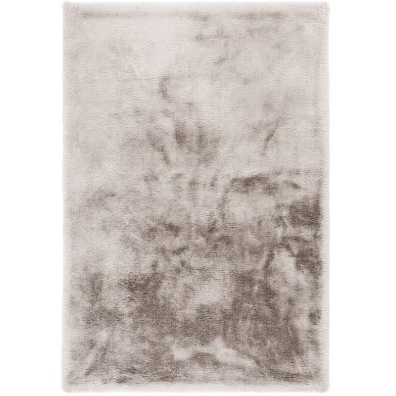 Flauschiger Teppich Taupe 80x150CM