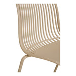 Branson Gartenstuhl – Sand, stapelbar, 55 x 46,5 x 82 cm – 4er-Set