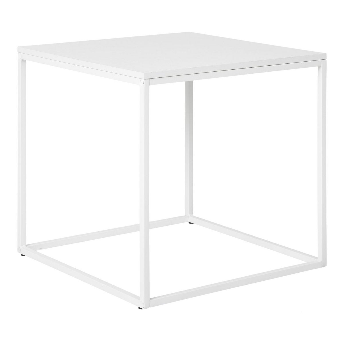 Vita Beistelltisch - 45x45x45 cm - Weiß
