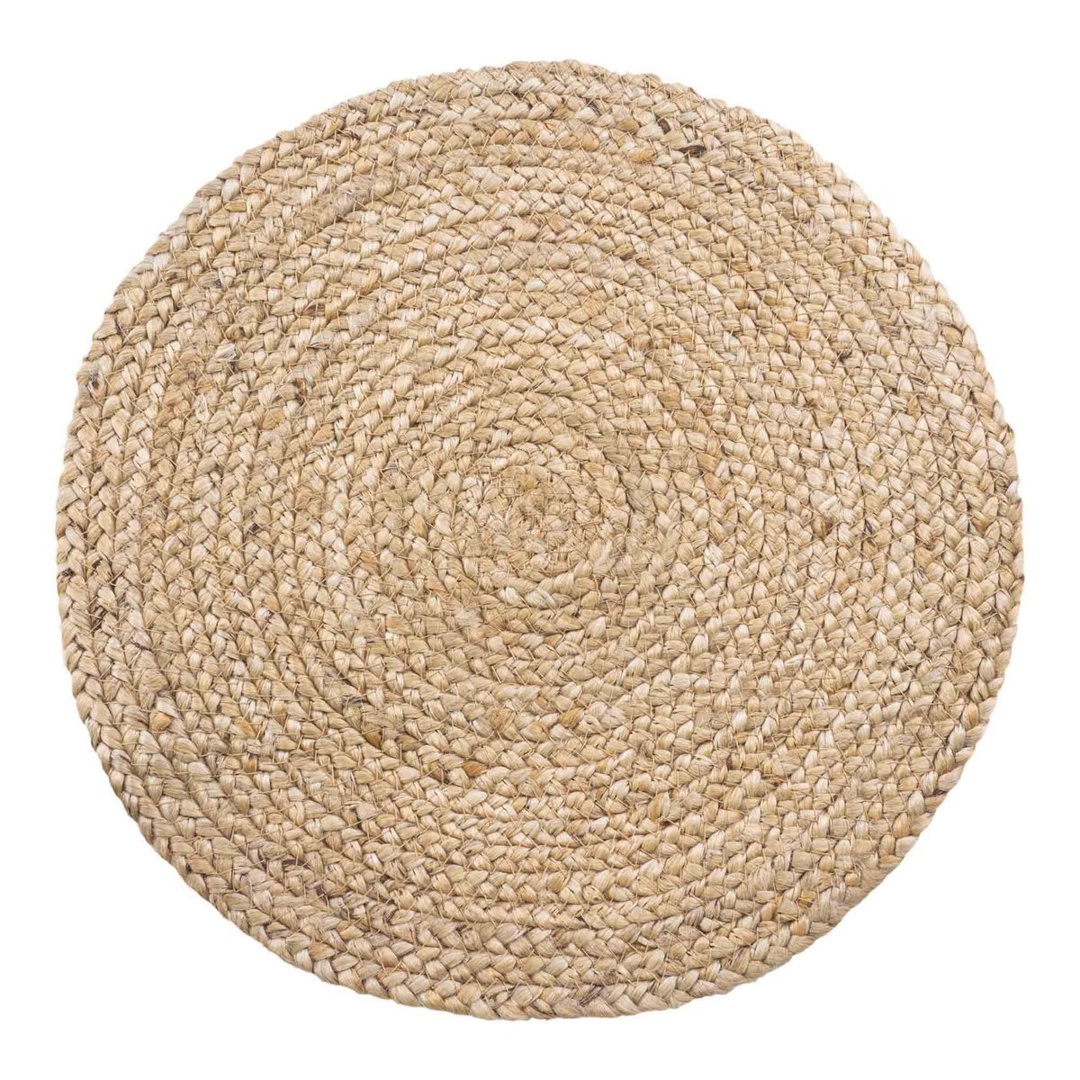 Bombay Tischset – Natur, Jute, Ø38 cm – 4er-Set