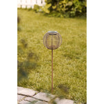 Carlisle Lampe, wiederaufladbar mit integriertem Solarpanel, Natur