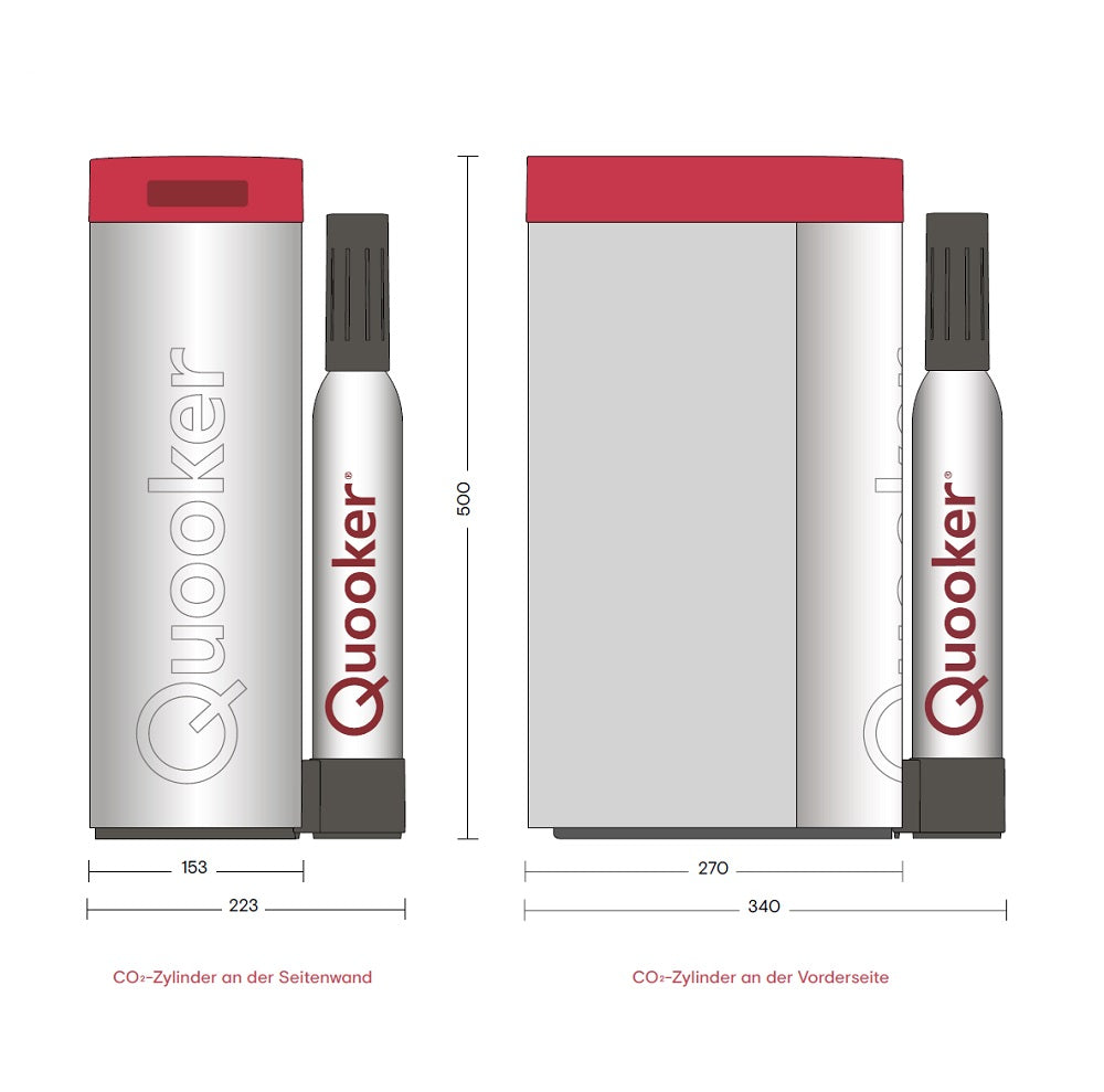 Quooker CUBE Kaltwasser-Reservoir