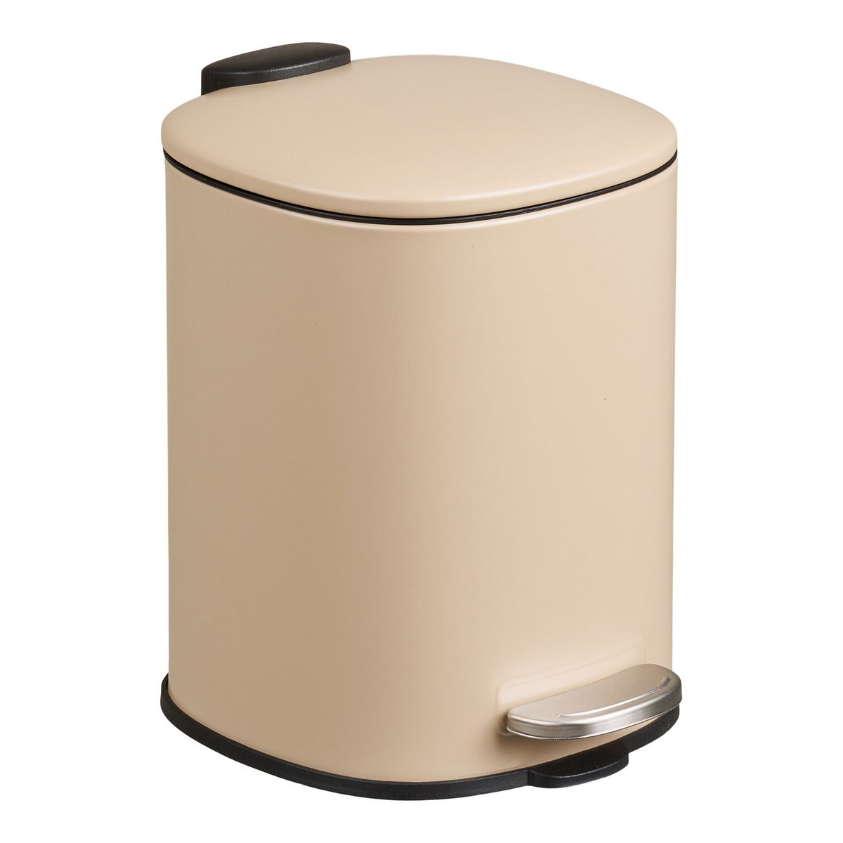 Lodi Treteimer mit Absenkautomatik, Metall, Beige, 3l