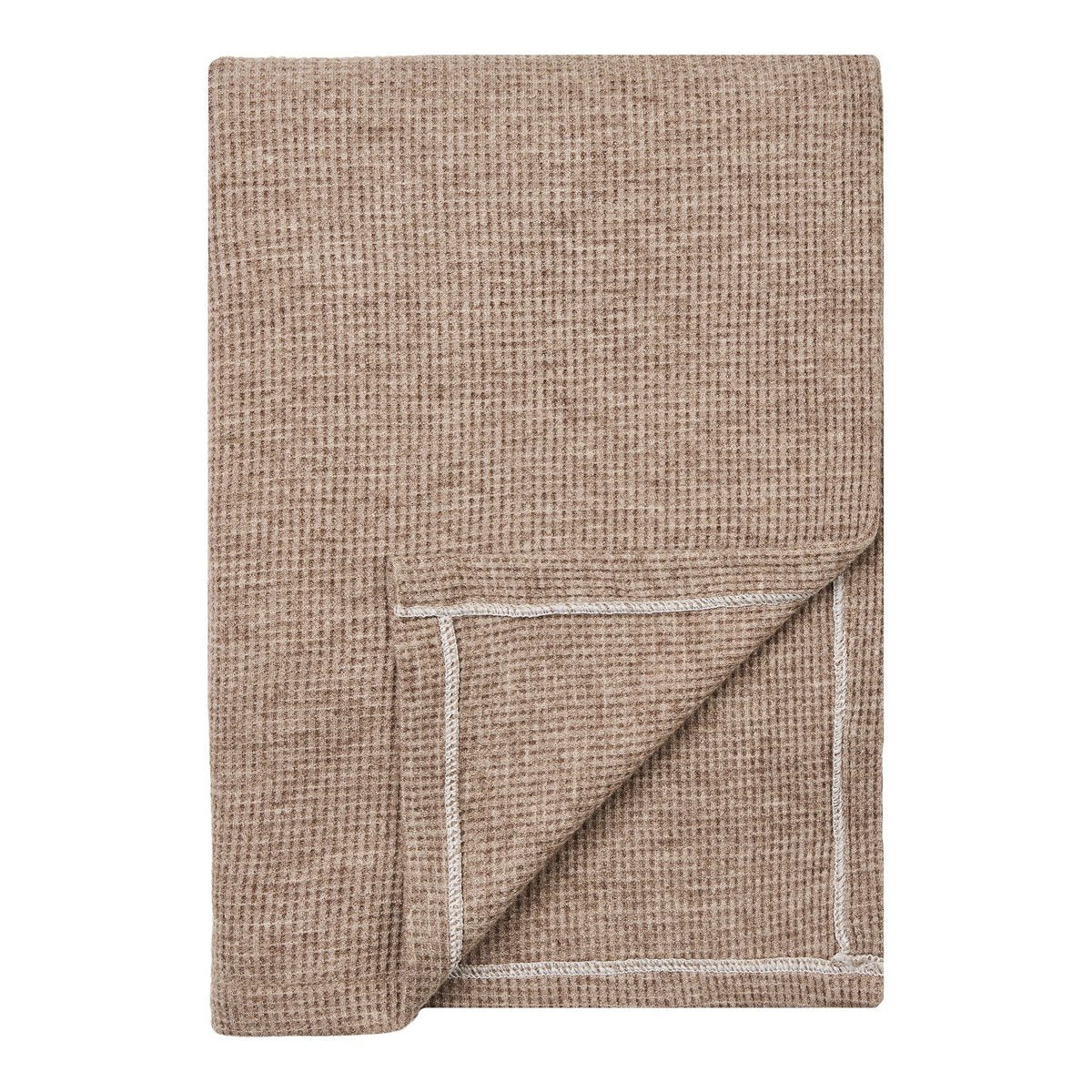 Puno-Plaid, Taupe, 130x156 cm