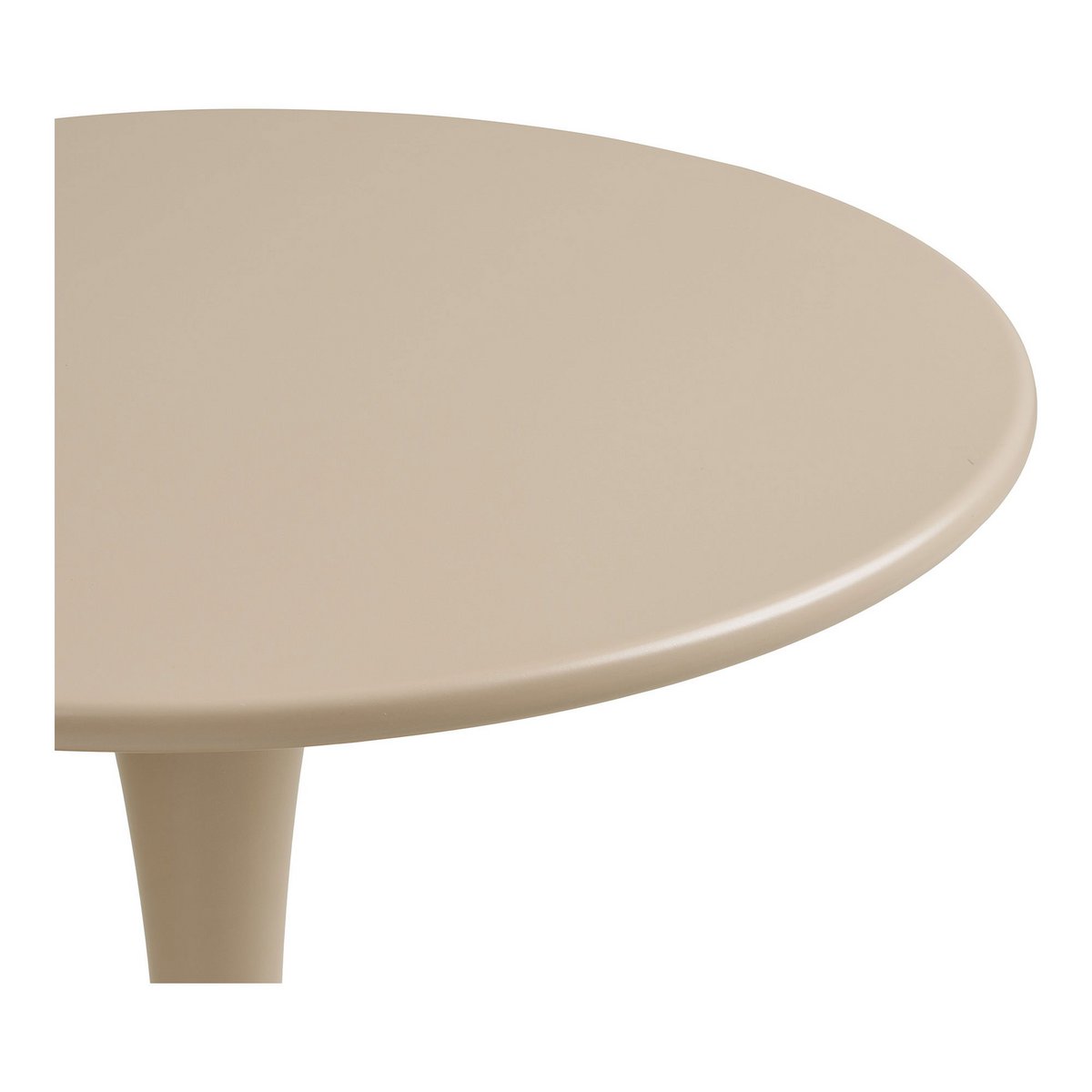 Meira Bistrotisch, Stahl, Taupe, ø60x72 cm
