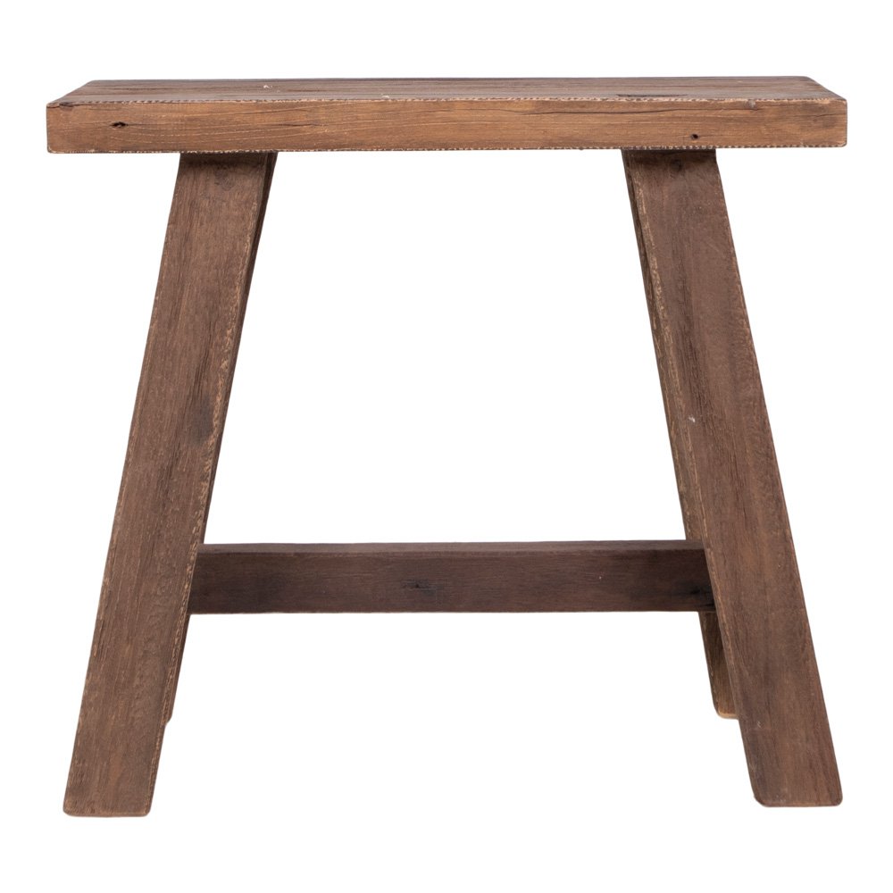 Barcelona Bank – Natur, Teak, 50 x 25 x 45 cm