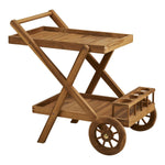 Pasaku Teewagen, Teak, natur, 86x50x81 cm