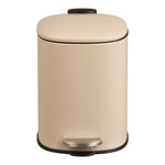 Lodi Treteimer mit Absenkautomatik, Metall, Beige, 3l