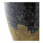 Vase, Keramik, dunkelblau, ø27x44,5 cm
