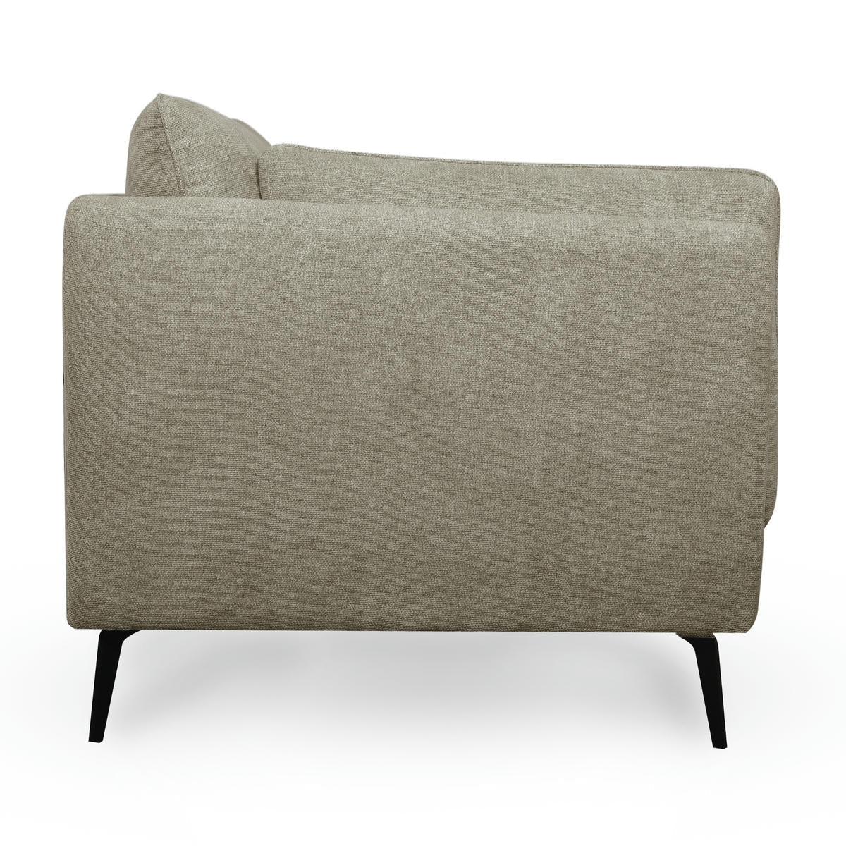 2-Sitzer Sofa - Stoffbezug Beige