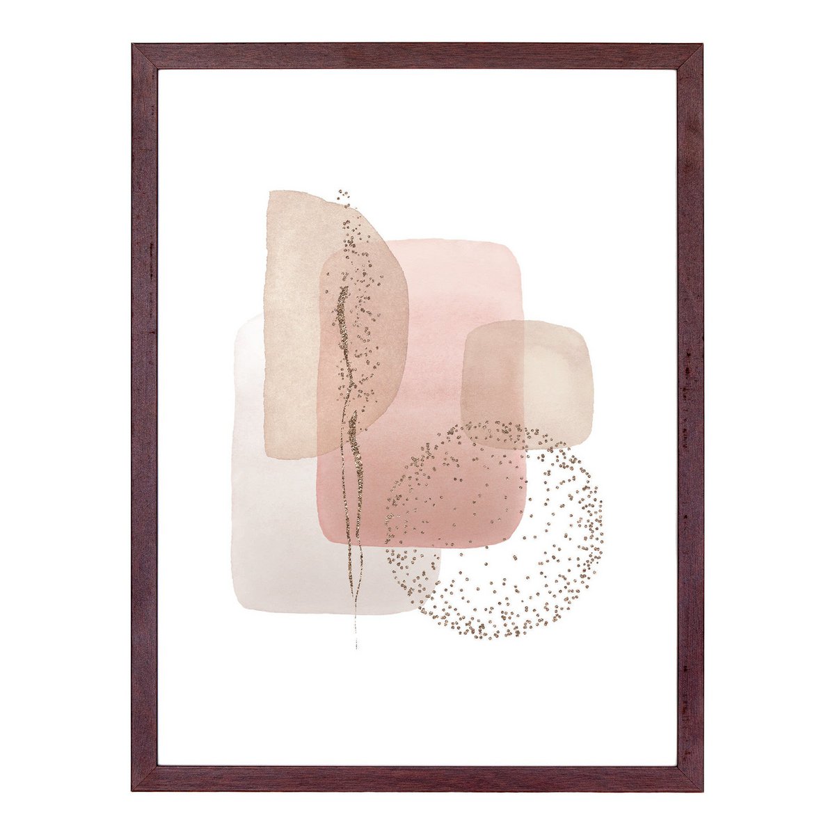 Aspen Frame Set - Rahmenset, dunkelbraun, 3er-Set