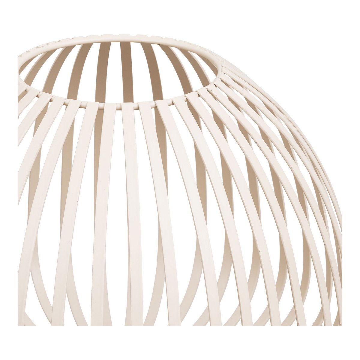 Stoense Laterne, Metall, beige, ø25x19 cm
