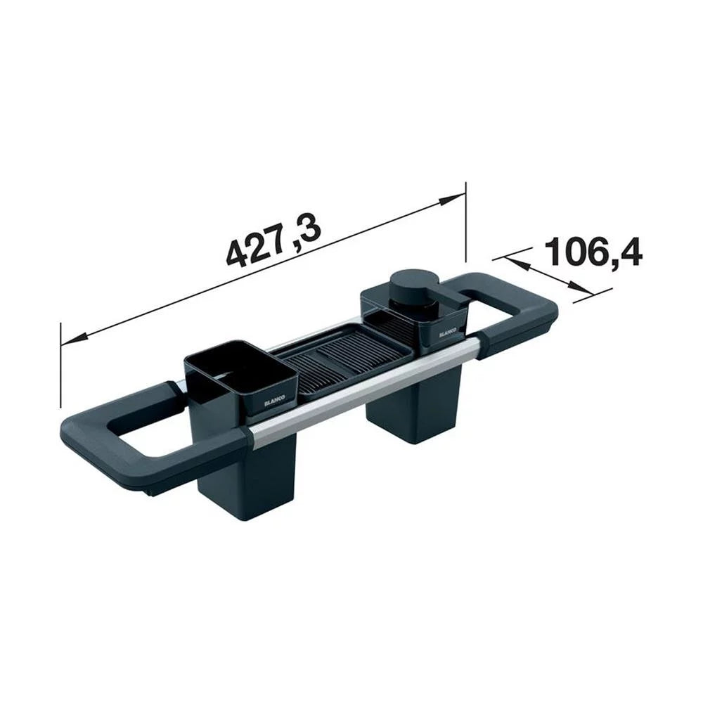 BLANCO Worktop Organizer Spülmittelspender | Seifenspender für Küchenspülen 527448