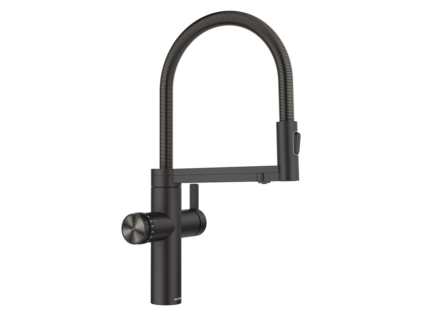Blanco Set Trinkwasserarmatur Choice Icona Edelstahl gebürstet + Kühl- und Karbonisierungseinheit Choice.All