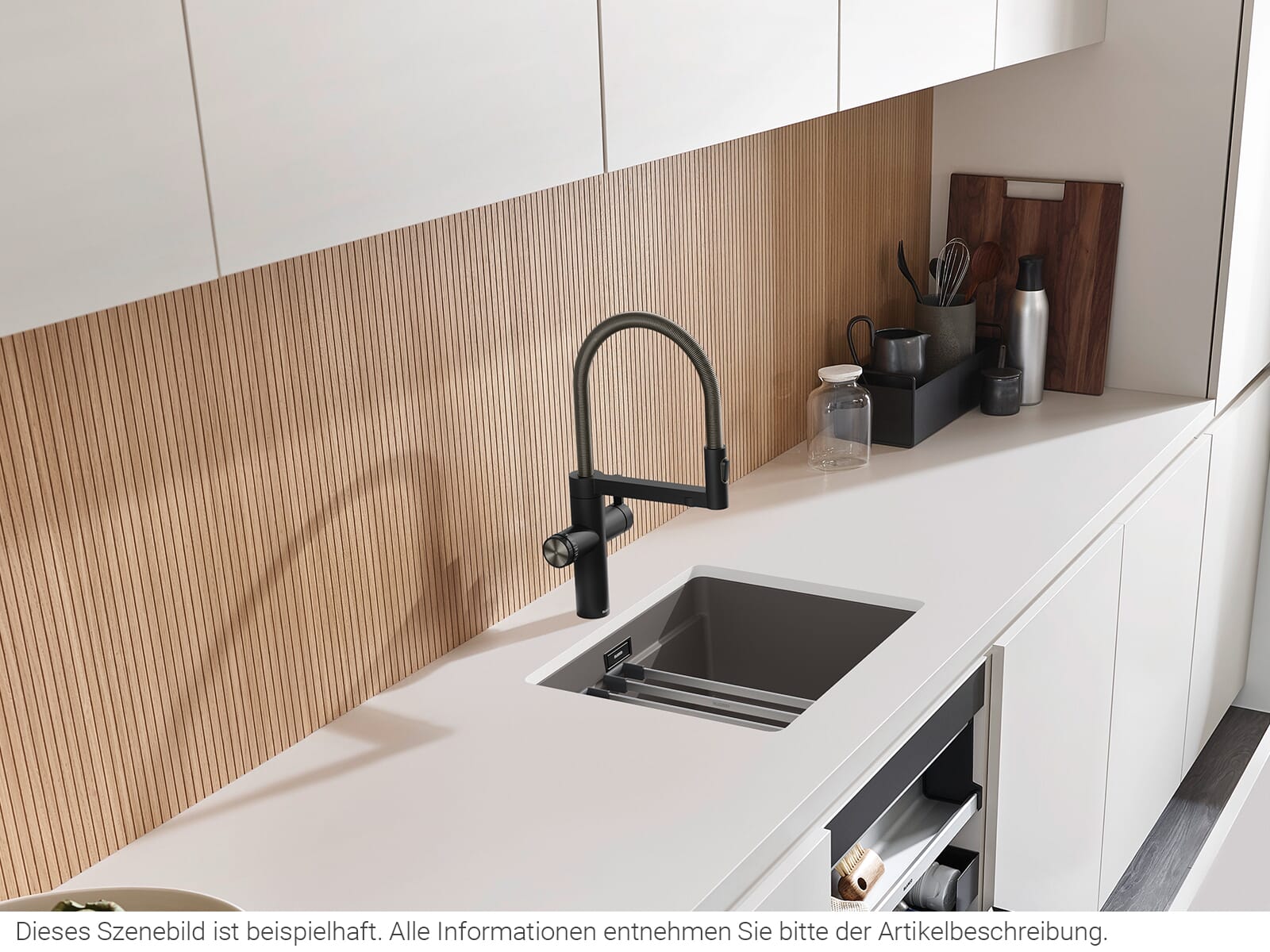 Blanco Set Trinkwasserarmatur Choice Icona Edelstahl gebürstet + Kühl- und Karbonisierungseinheit Choice.All