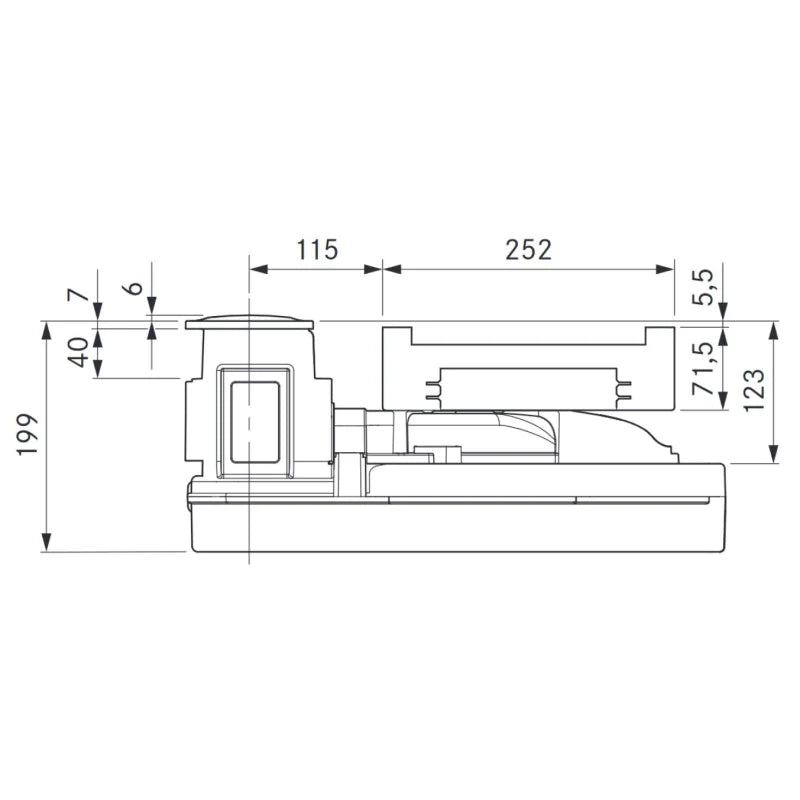 PKAS3FI - BORA Professional 3.0 Set Flächeninduktion (1x PKAS3, 2x PKFI3, 1x EFBV90, 1x EFS375, 1x EFV)