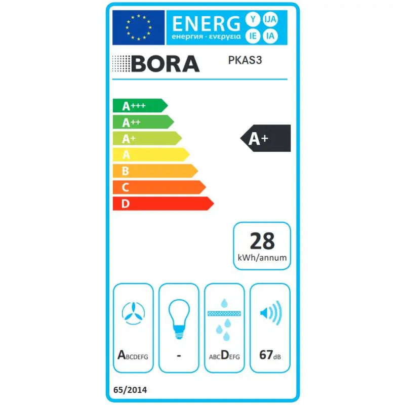 PKAS3FIR - BORA Professional 3.0 Set Flächeninduktion Rough (1x PKAS3, 2x PKFI3R, 1x EFBV90, 1x EFS375, 1x EFV)